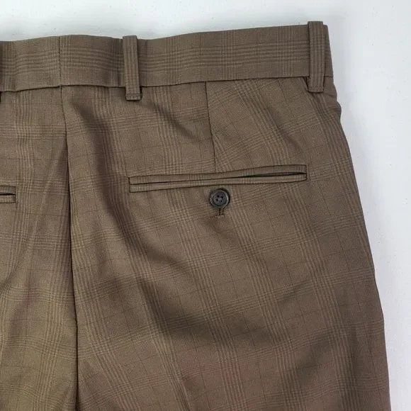 Perry Ellis Pants Men's 30x29 Rain Drum Portfolio Modern Fit Non Iron NWT - Picture 11 of 14